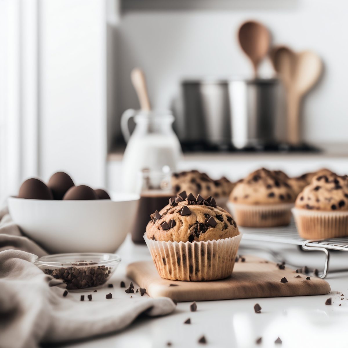 Chocolate chip muffins