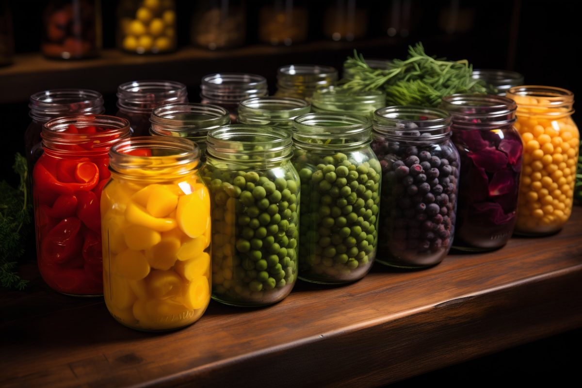 Food preservation in jars