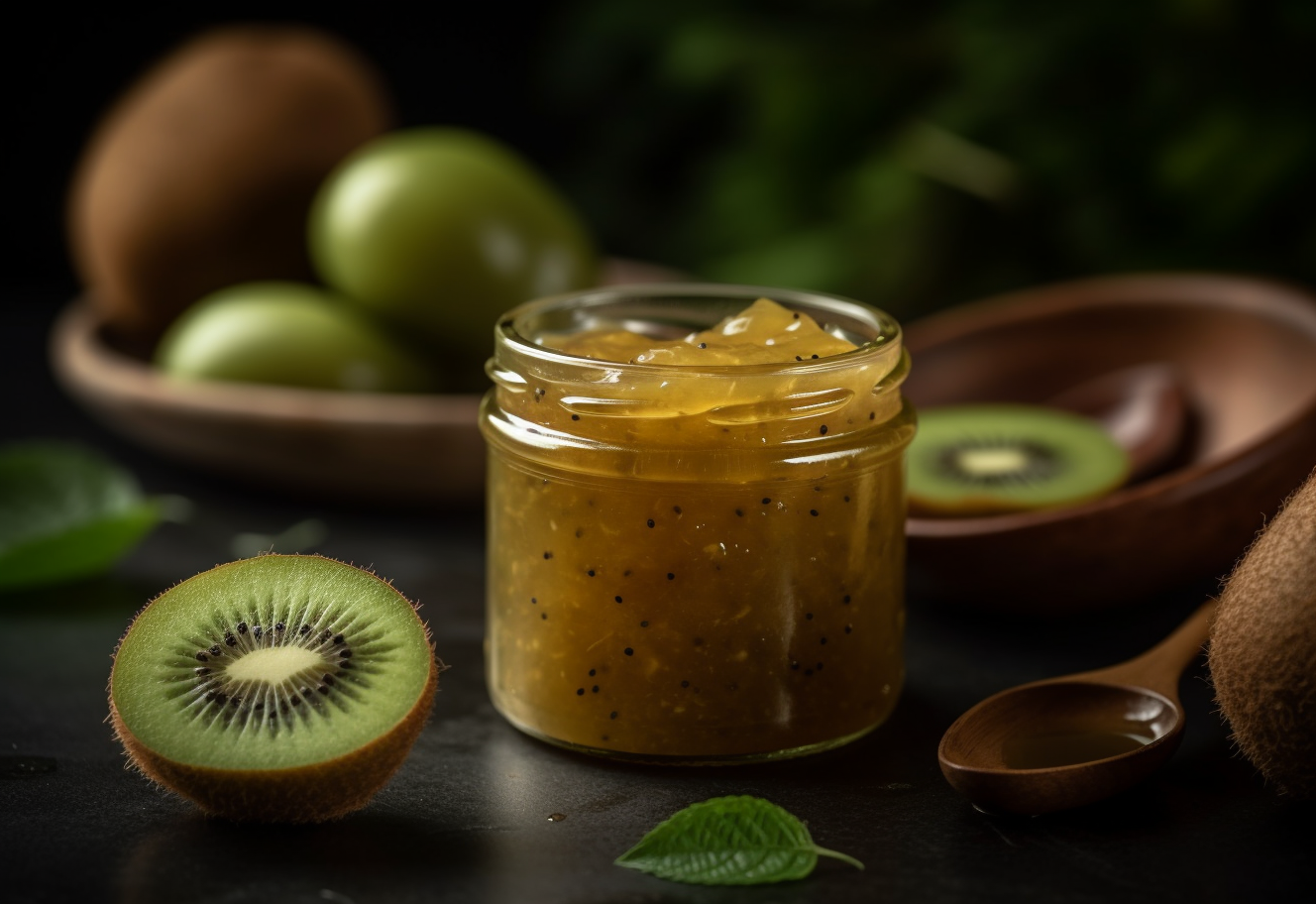 Stunning Kiwi Jam with Fresh Ingredients