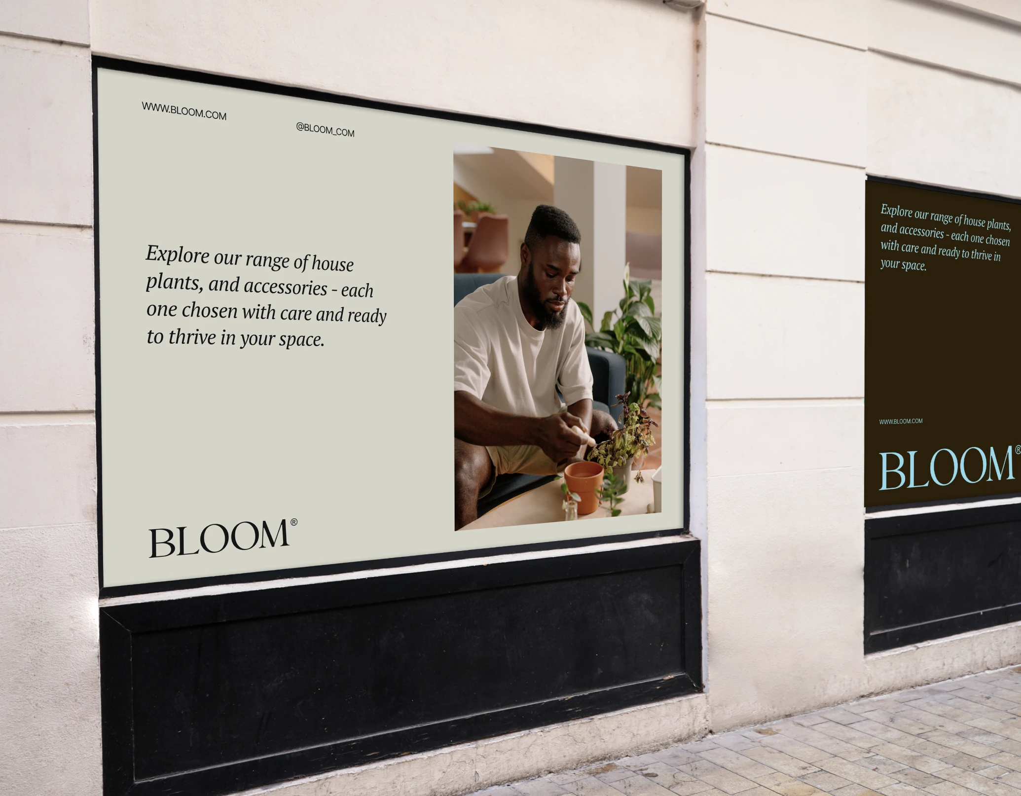 Plakat promocyjny dla marki Bloom